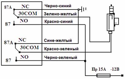 Подключение дополнительного электропривода - противоугонная система Анаконда IS-400